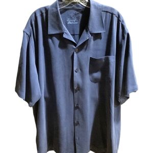 SOLID 100% SILK TOMMY BAHAMA SHIRT
